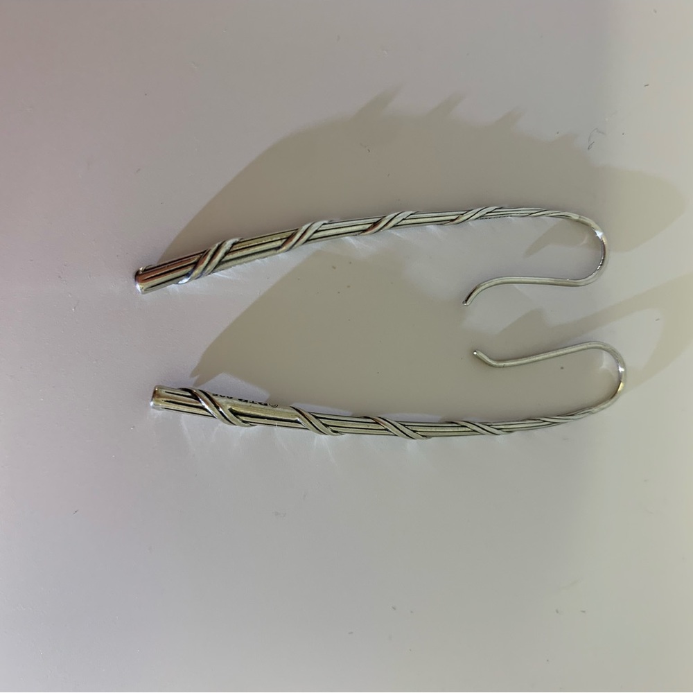 Peter Thomas Roth Sterling Silver Romance Taper Stick Earrings